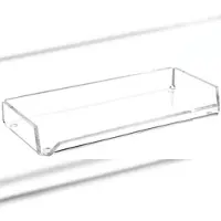 MAUL 19560 05 Acryl Stifteschale - 1 Fach, 220 x 30 x 100 mm, glasklar