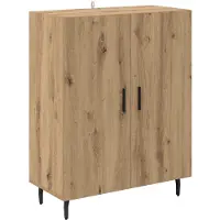 vidaXL Sideboard Artisan-Eiche 69,5 x 34 x 90 cm Holzwerkstoff