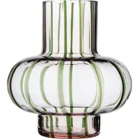 Marimekko - Umpu Vase, olive / puder / klar