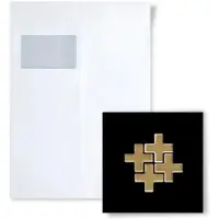 ALLOY Mosaik MUSTER S-Swiss Cross-Ti-GB Swiss Cross Titan Gold Gebürstet