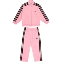 Adidas Trainingsanzug ORIGINALS "FIREBIRD", Kinder, Gr. 104, rosa (light pink, schwarz), Obermaterial: 100% Polyester, Sportanzüge Trainingsanzug, für Kinder, zweiteiliges Set, aus Polyester