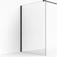 Glaszentrum Hagen 30x200 cm Jade-B Walk in Duschwand Klar