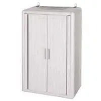 Garofalo Himalaya 100.S/2/CC, Grau, Wand-montiert, 2 Tür(en), Silber, 1 Stück(e), 585 mm