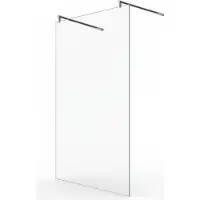 Glaszentrum Hagen Jade 128x200 cm Walk in Duschwand Klar