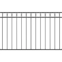 vidaXL Zaunelement ASSEN 170 x 80 cm Stahl Grau