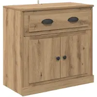vidaXL Highboard Artisan-Eiche 70 x 35,5 x 67,5 cm Holzwerkstoff