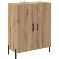 vidaXL Sideboard Artisan-Eiche 69,5 x 34 x 90 cm Holzwerkstoff