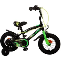 Volare Super GT Kinderfahrrad - Jungen - 12 Zoll - Grün - Zwei Handbremsen