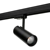 SG-Leuchten SG LEUCHTEN LED-Schienenstrahler 14W schwarz Tube Mini DALI 320745 Konverter DALI 1LED weiß