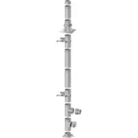 Buderus Raab DW NW 250 Gesamtpaket BU/DW 5 m Abgassystem Edelstahl
