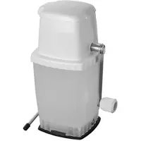 Tellier Eiszerkleinerer aus weißem Polypropylen, ultrastabil, mit Saugnapfhalterung, hervorragende Qualität, französische Marke, Weiß