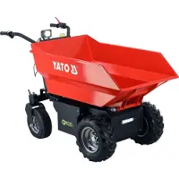 YATO Elektrische Kiepwagen / Dumper 48V 32AH, 1000W, 500 Kg