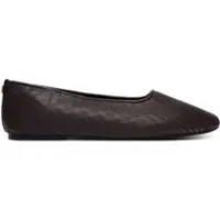 Calvin Klein Ballerinas Oblique Ballerina Cut Lth HW0HW03033 Dunkelrot