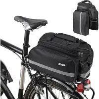 OEM Rückradsatz - Fahrradrückradsatz - Breiter Heck - Fahrradzubehör - Extra breit - Transporttasche - Fahrradtaschen - Einkäufe - Urlaub - E-Bike