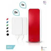 Blanc HYGIENIC SET: Schaumseifenspender manuell, Blanc Cosmos versch. Farben+2x 1-Liter Schaumseife mild - PRODUKTSET