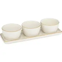 Secret De Gourmet Aperitif-set "arya" 4-teilig aus keramik - SG