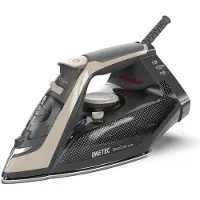 Imetec ZeroCalc Power, Dampfbügeleisen, Edelstahl-Bügelsohle, 220 g/min, Schwarz, Sand, Manuell, Kunststoff