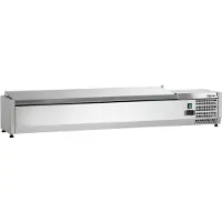 Bartscher Kühlaufsatz ED4-1501, Kühlaufsatz mit digitaler Anzeige, 1 Stück