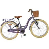 Volare Blossom Kinderfahrrad - Mädchen - 24 Zoll - Lila