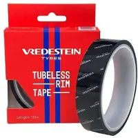 Vredestein Tubeless Felgenband 10 M Rot 23 mm Rot 23 mm