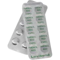 Lovibond Phenol Red Rapid 250 Tabletten (25 Streifen)
