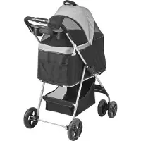 OEM Hauskaterrad - 20kg Tragfähigkeit - Einlegbare Katentransportwagen - Tiertransportwagen - Transportwagen für Haustiere