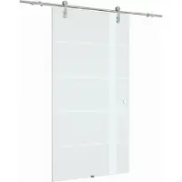 Glaszentrum Hagen Glasschiebetür 2050x775x8 mm Lot, ESG
