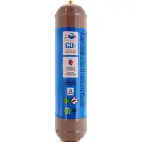 Nicedrop 1× 600‑g‑CO‑Einwegkartuschen M11x1 – Lebensmittelqualität E290 – –