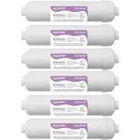 Nicedrop Inline‑Filter 10 Zoll 1/4 Zoll für Osmoseanlagen – 6er Set