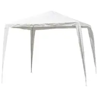 Happy Green GLÜCKLICHES GRÜN Pavillon PARTEIEN II, 2,4 x 2,4 m, white