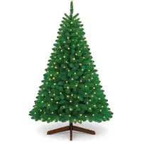 Frankystar Cupid - Weihnachtsbaum mit LED-Lichtern ø125x240H cm, 2000 Zweige