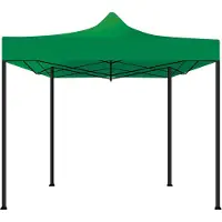 Frankystar Gartenzelt / Gazebo 3X3 Wasserdichtes Faltzelt før Messen und Mørkte Grøn