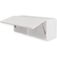 Hajduk furniture Hängeschrank Hochglanz Weiß 90 cm, Wandschrank Wohnzimmer, Push-to-Open