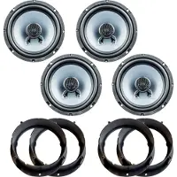 PG Audio Evo 3 Lautsprecher passend für Mitsubishi Outlander SpacestarMirage Zinger Türen