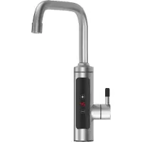 Aiorber Intelligenter Wasserhahn aus Edelstahl, 3000W, Touchscreen, Sofortheizung, 360° drehbar, energiesparend, sicher, für Küche und Bad
