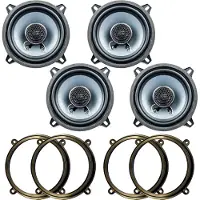 PG Audio Evo III Lautsprecher passend für Fiat Multipla Tür vorne und hinten