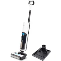 Medion Saugwischer H20 (Nasssauger kabellos, Akku mit bis zu 30 Min Laufzeit, Bodenwischer elektrisch für Hartböden, getrennter Frischwasser und Schmutzwassertank, Selbstreinigungsfunktion)