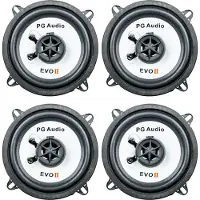 PG Audio Lautsprecher Einbauset passend für Alfa Romeo 33,75,Alfasud/Sprint,Lautsprecher Vorne&Hinten