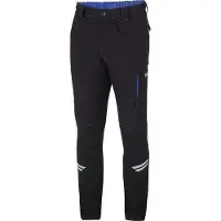 Sparco Leichter Technik-Hose Schwarz/Blau Kansas T1 - S