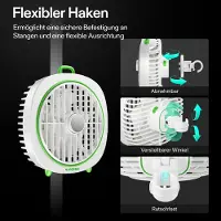 VIVOSUN Clip Ventilator AeroWave D4 Black
