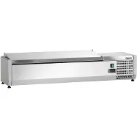 Bartscher Positives gekühltes Edelstahldisplay 5 x GN 1/4, 170 W, 220 V - MONO