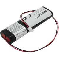 AccuCell Notleuchtenakku NiMH 4,8V 1800mAh L2x2 Mignon mit Kabel und Stecker ersetzt IL570008