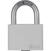 ABUS T65al Padlock Silber