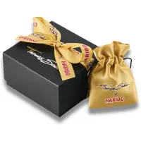 Thomas Sabo Charm-Goldbären-Anhänger in Weiss Connect Silber