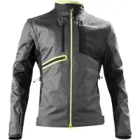 Acerbis Enduro One Motorrad Textiljacke, schwarz/gelb, L