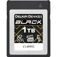 Delkin CFexpress 4.0 BLACK | Type B | R3630/W3130 (VPG400) 1TB