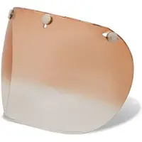 Bell Custom 500 3-Snap Retro Visier Bernstein Verlauf Orange