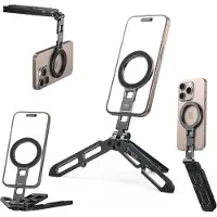 VRIG Statyw Grip Stojak 3w1 Metal Uchwyt Na Telefon Obrót 360 Magnes Magsafe / Mg-21