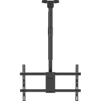 Deltaco OFFICE Telescopic ceiling mount 485-925 mm, 37-86", 60 kg