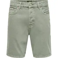 Only & Sons Jeansshorts Edge GREEN 7979 TAI kurze Jeanshose